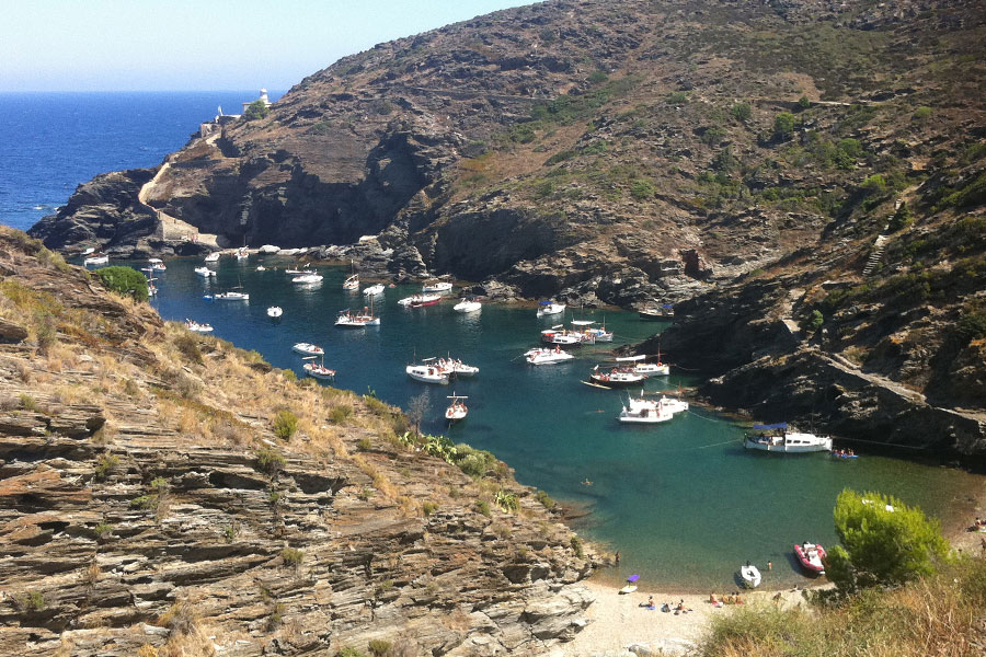 caminar cala nans cadaques