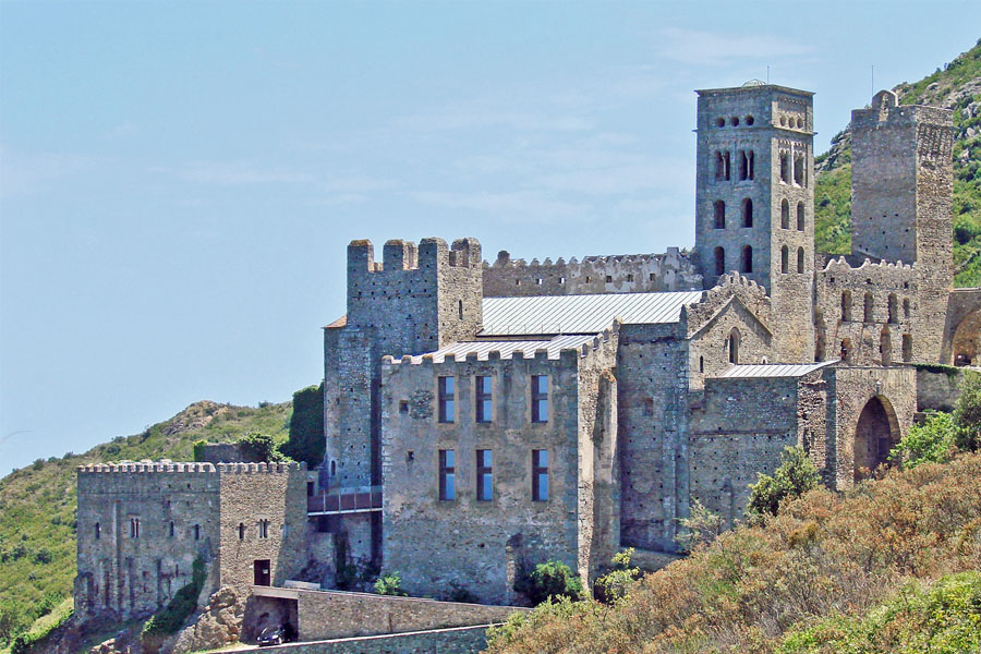 sant pere rodes monasterio vista port de la selva